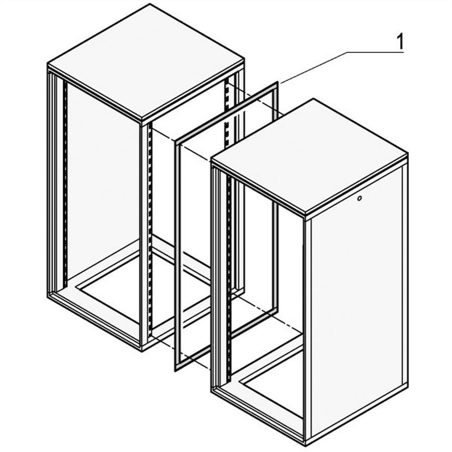 SCHROFF Novastar Side-by-Side Mounting Kit