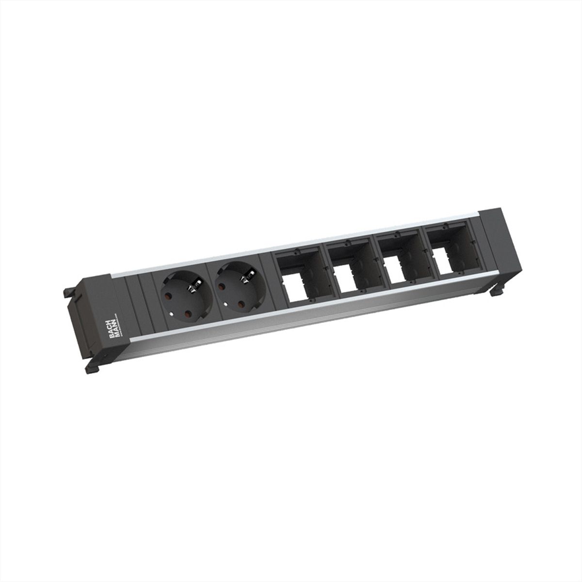 BACHMANN POWER FRAME Large 2x earthing contact 4x ABD