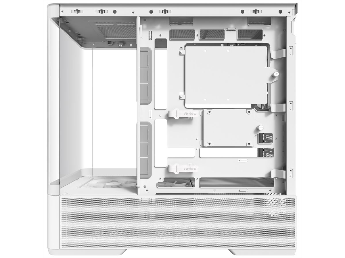 ANTEC Constellation C6 Curve Air White PC Gehäuse ATX Midi Tower, weiß