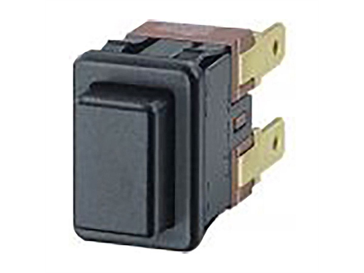 BACHMANN Druckschalter Serie 3635, 2-polig Ausschalter schwarz