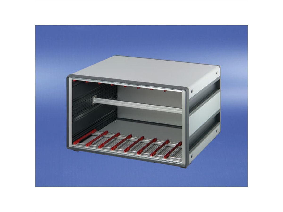 SCHROFF CompacPRO Complete Desktop Case, Unshielded, 6 U, 84 HP, 391 mm