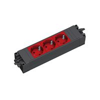 BACHMANN STEP BASE 3xCEE7/3 rt GST18, Red Black