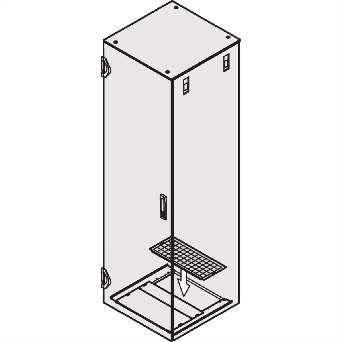 SCHROFF Varistar Base Plate Filter Mat, 600W