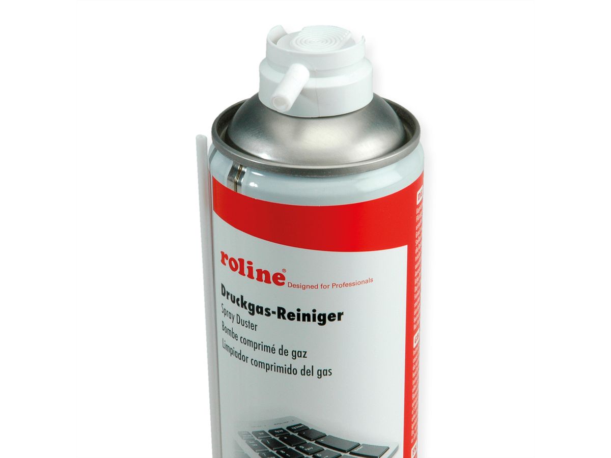 ROLINE Aerosol Can Air Duster, 400 ml