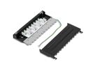TRENDnet TC-P08C6AS Patchpaneel , 8-poorts Cat.6A afgeschermd voor wandmontage
