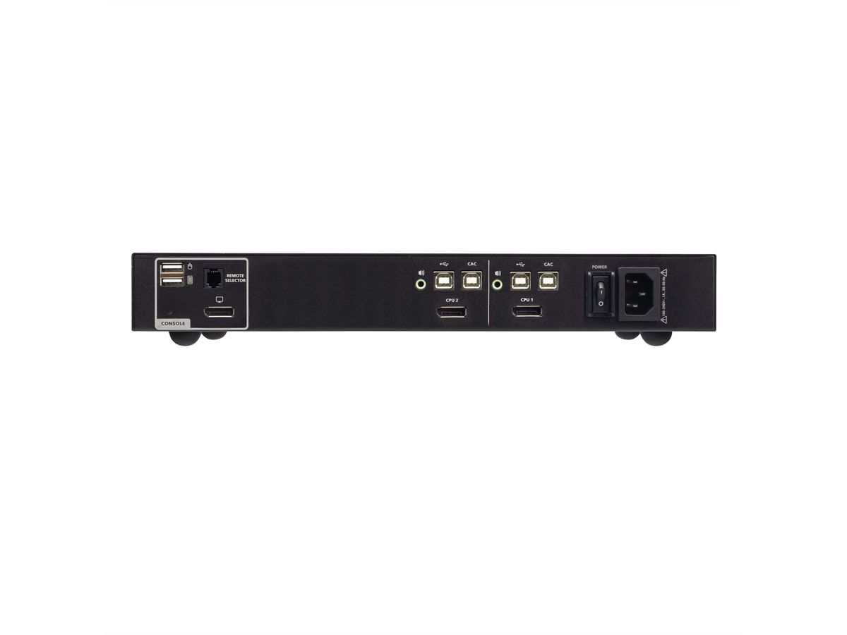 ATEN CS1182DP4C 2-poorts USB DisplayPort Secure KVM switch met CAC