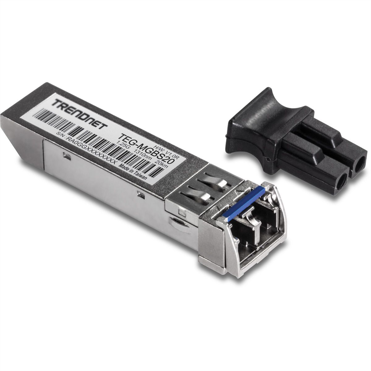 TRENDnet TEG-MGBS20 Mini-GBIC , Single-Mode LC Module 10KM
