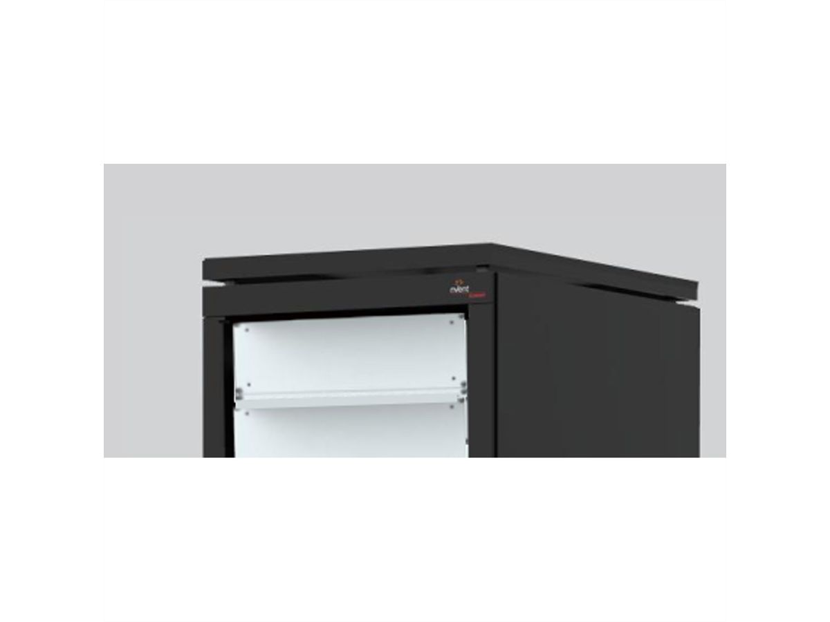 RAISED TOP COVER 800W 600D RAL7021