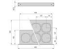 SCHROFF 19" Fan Unit, 1 U, 6 Fans, 1 U, 24 VDC