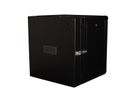 ROLINE 19-inch wandbehuizing Pro 12 U , 600x600 BxD tweedelig draaibaar zwart