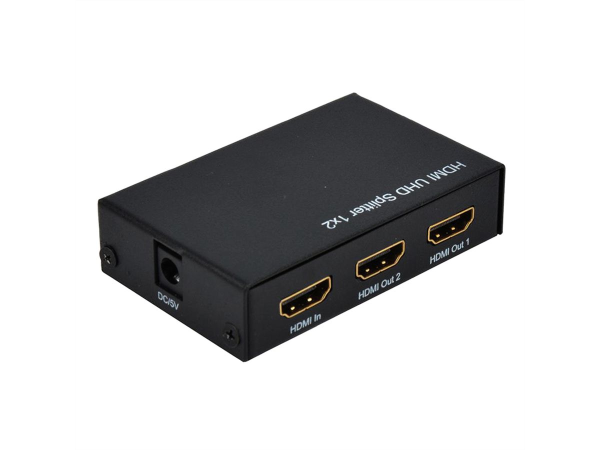 ROLINE 4K HDMI Video-Splitter, 2-voudig