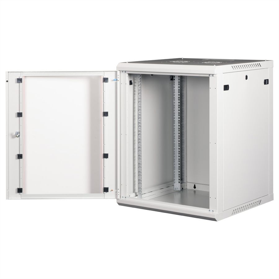 ROLINE 19-inch wandbehuizing Basic Plus 15U, 600x600 BxT grijs