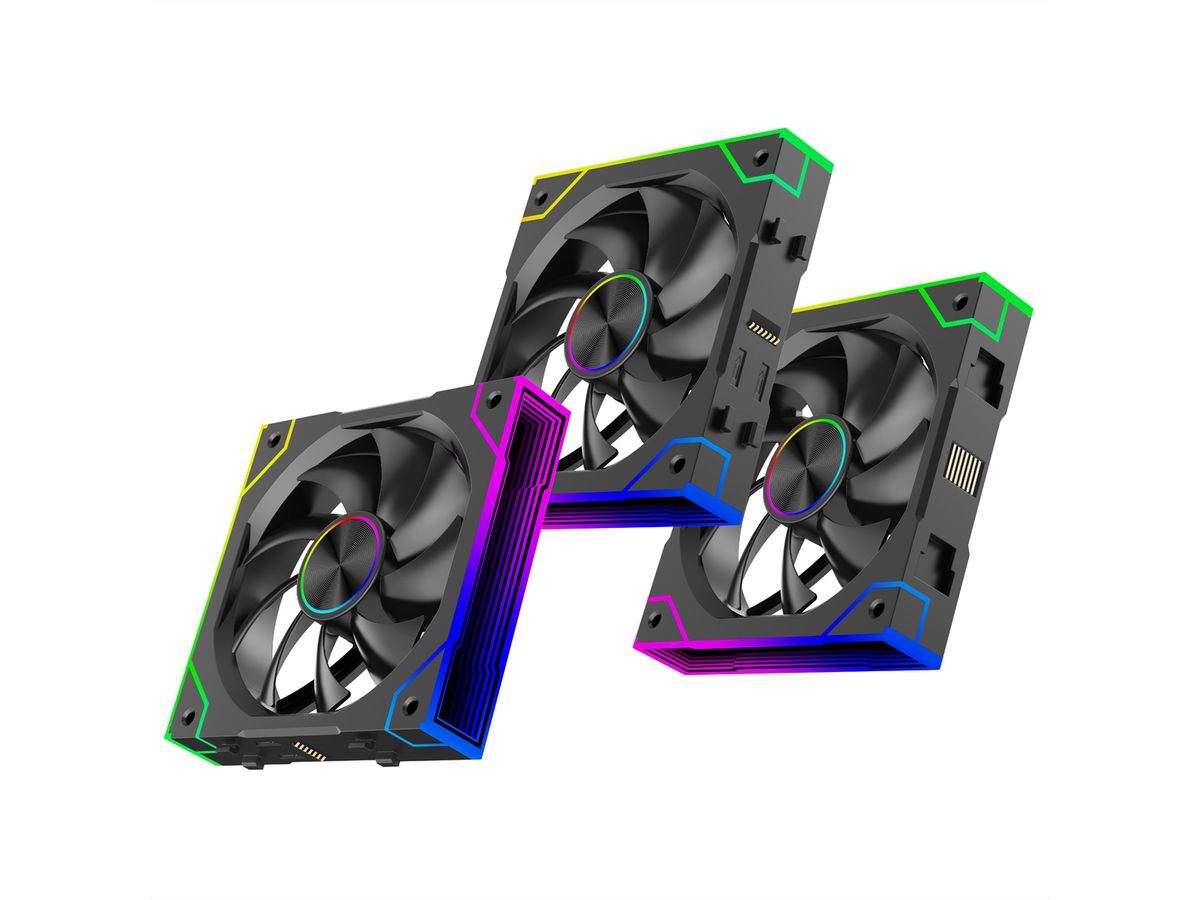 Xilence XPF120.ARGB 120mm PWM Case Fan, ARGB LED