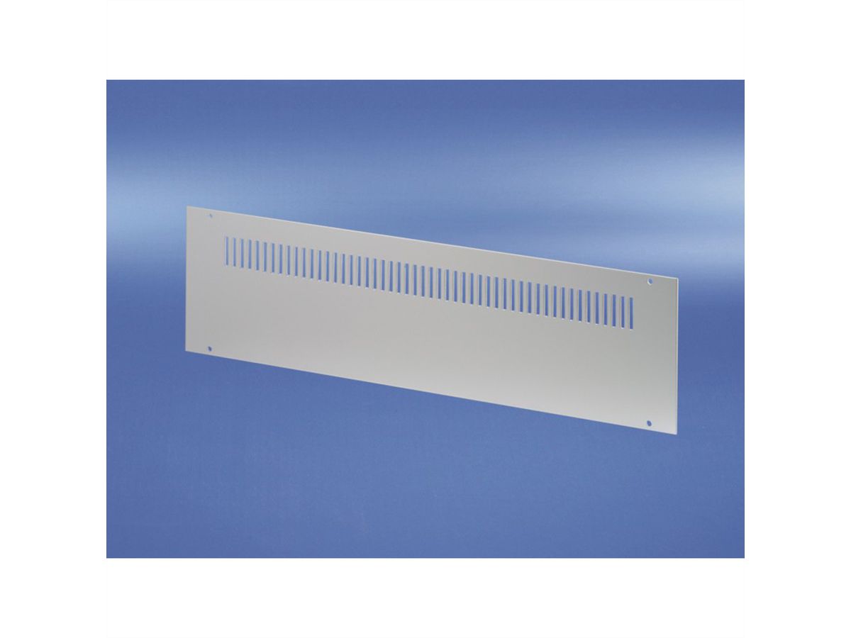 SCHROFF Inpac achterwand, geventileerd, 6 HE