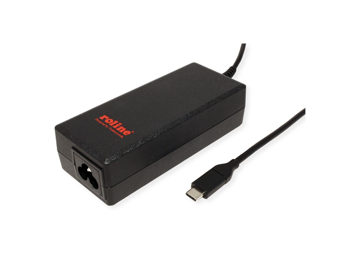 ROLINE USB Lader met C5 connector, 1x USB Type C poort, 65W