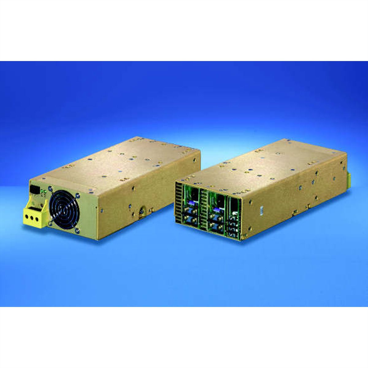 SCHROFF AC/DC, Open Frame, 600 W, quad - NETZGERAET MP6 2D-2E-4LL-00