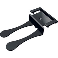 BACHMANN cable snake Easy-Clip floor outlet Classic black RAL9005