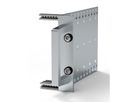 SCHROFF eendelige voorhandgreep, breedte 12,2 mm, blank geanodiseerd, 3 HE