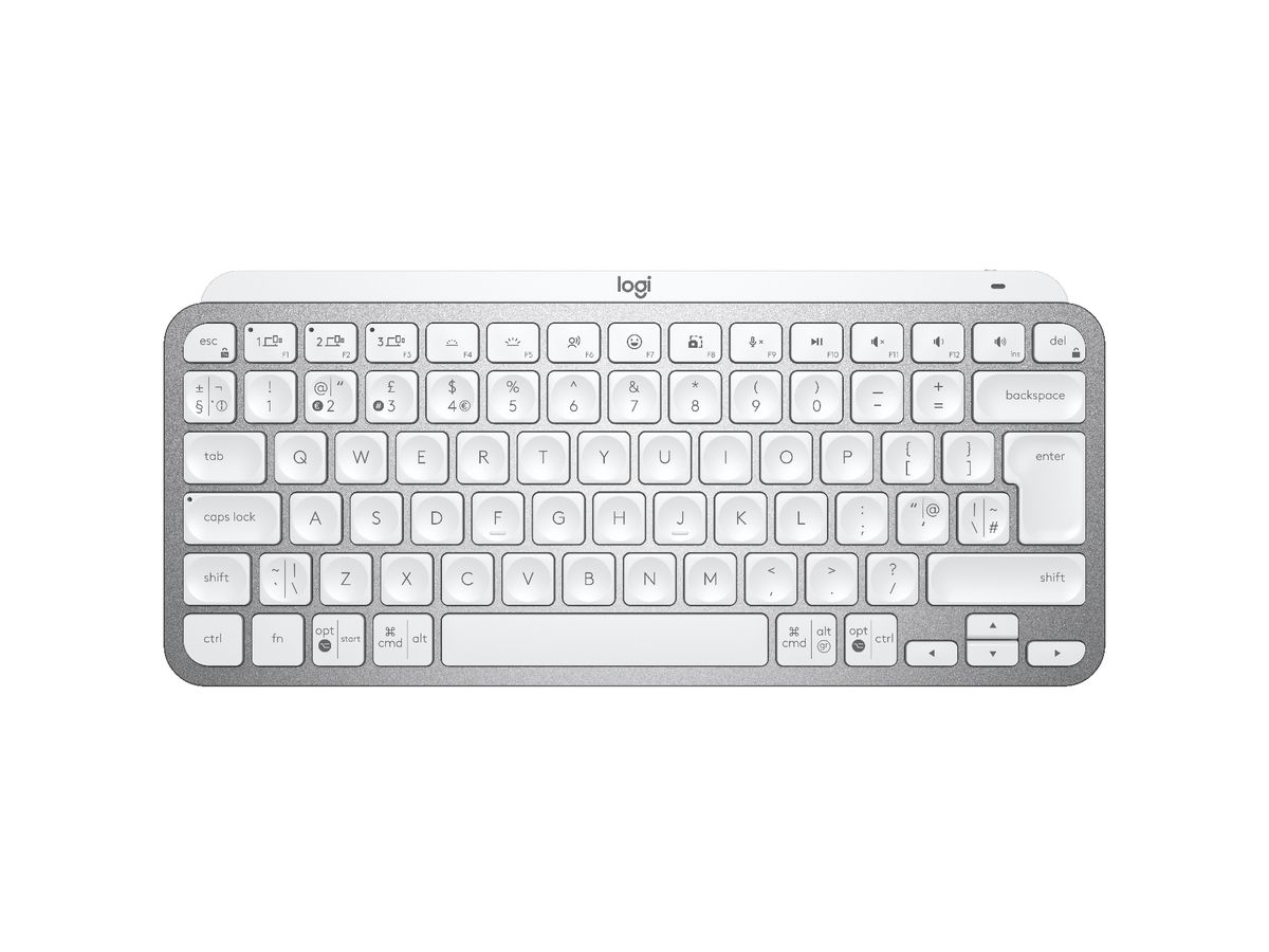 Logitech MX Keys Mini toetsenbord Universeel RF-draadloos + Bluetooth QWERTY Engels Grijs