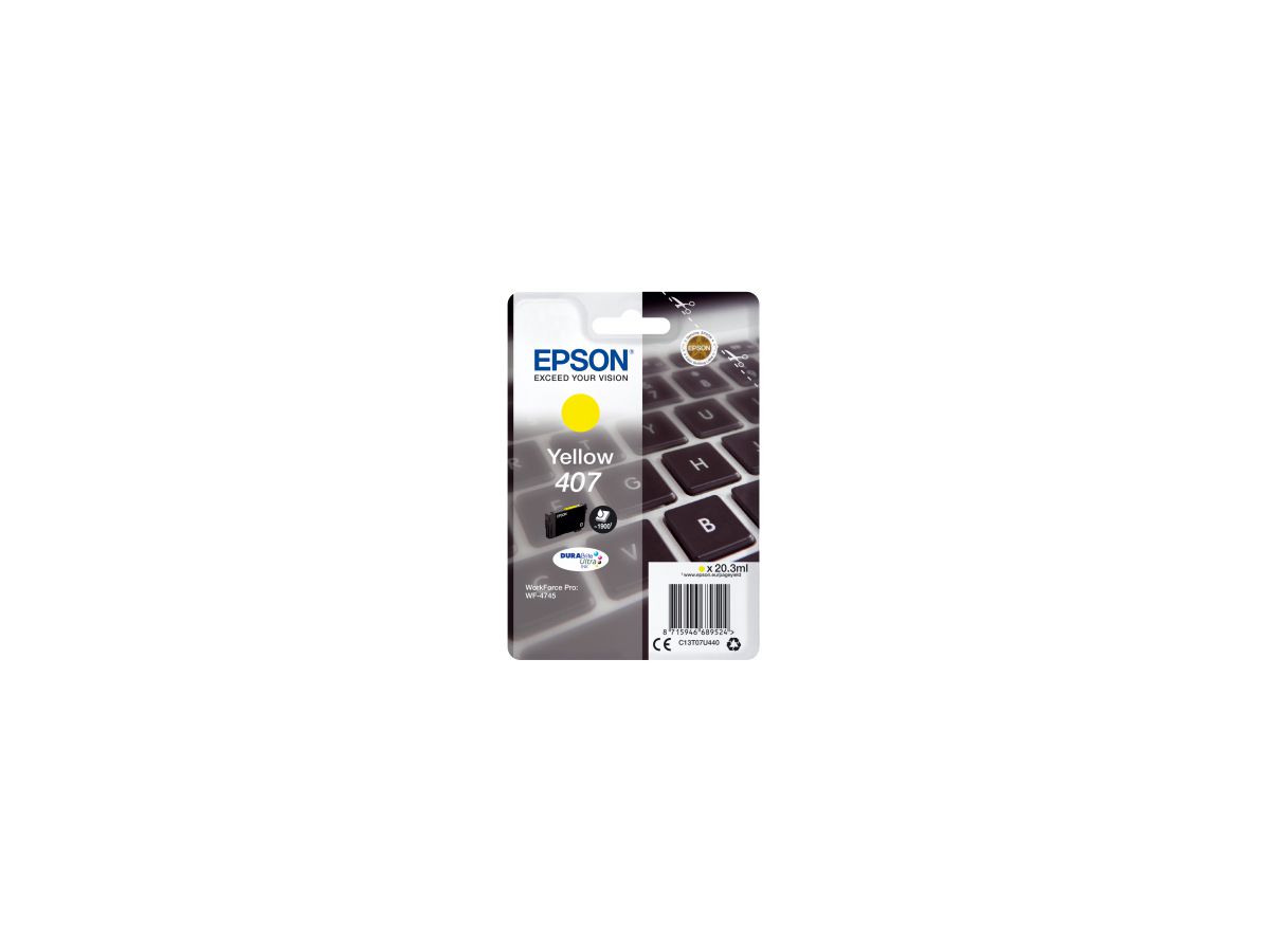 Epson WF-4745 ink cartridge 1 pc(s) Original High (XL) Yield Yellow
