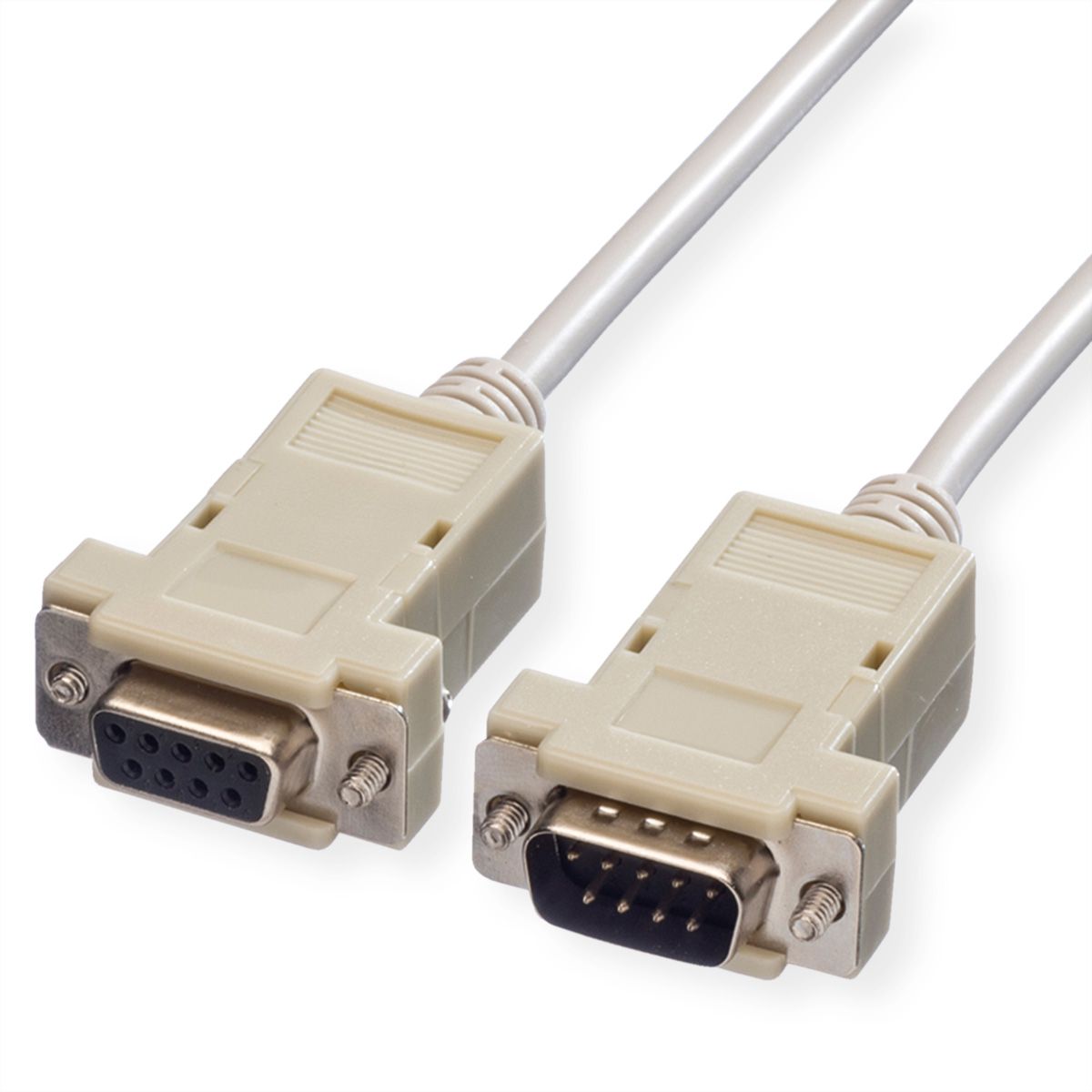 VALUE D-SUB9 kabel RS232 M/F, 1,8 m
