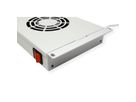 ROLINE 19-inch ventilatorunit 2 ventilatoren , Thermostaat grijs