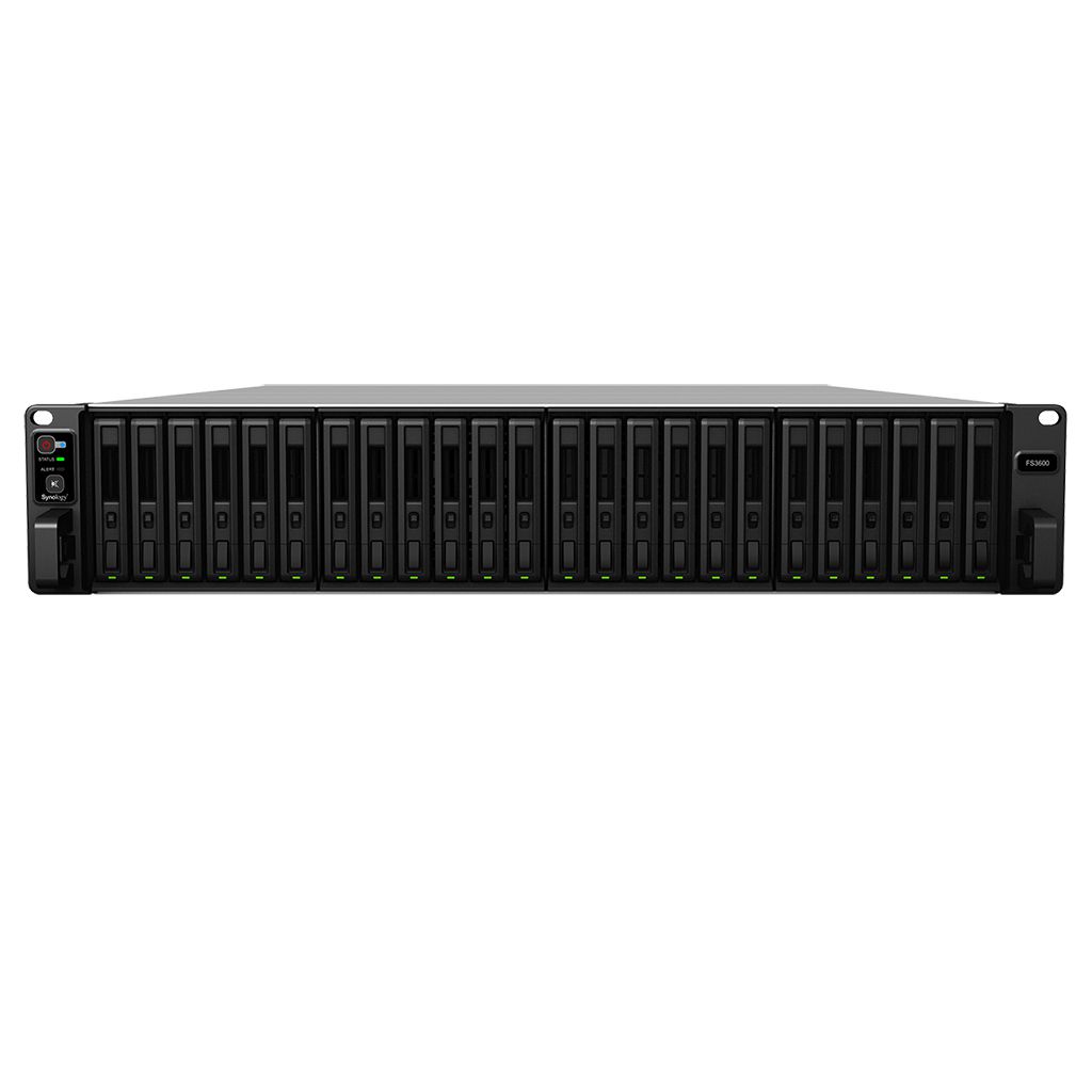 Synology FlashStation FS3600 NAS/storage server Rack (2U) Ethernet LAN Black D-1567