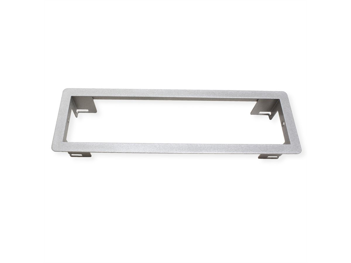 BACHMANN POWER FRAME inbouwframe klein 3-voudig, zilver