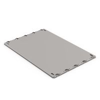 SCHROFF Montageplaat voor kast en subrack, 84 HP, 340 mm Board Lengte