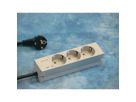SCHROFF Socket Strip, SCHUKO, 3 Sockets