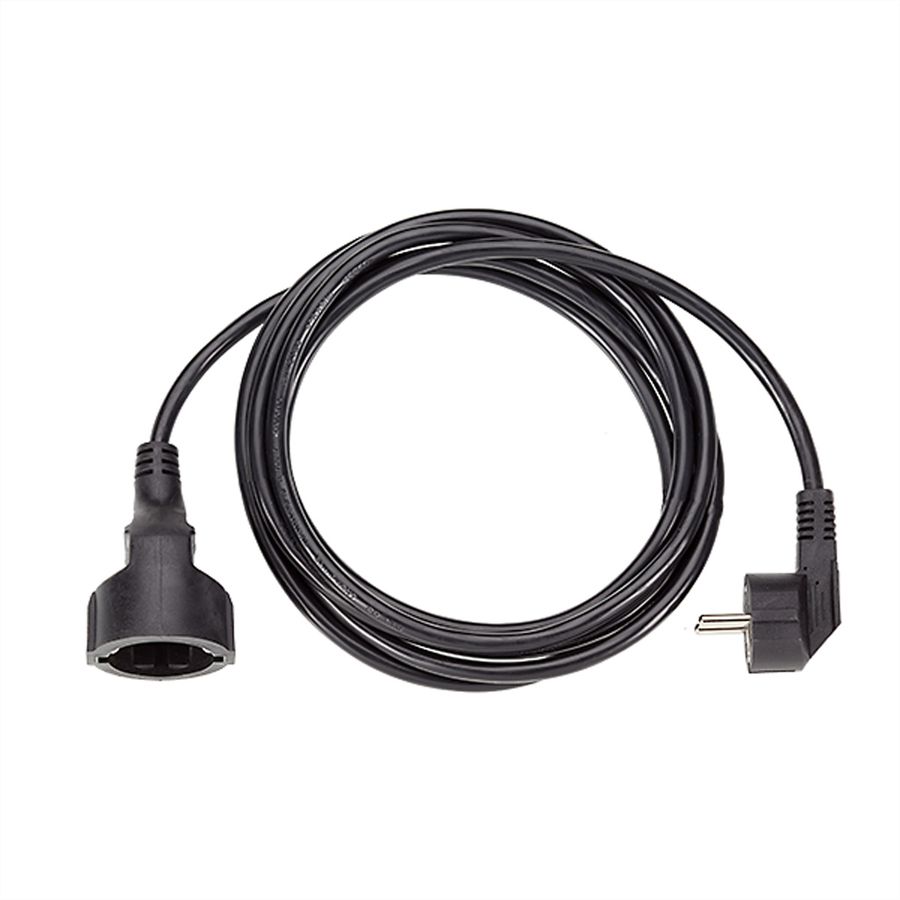 BACHMANN Extension cable, Earthing contact 230V 2m black