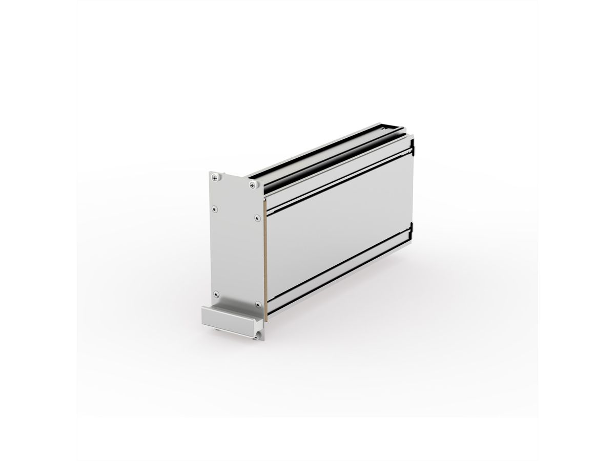 SCHROFF Insteekeenheid met frame PRO-set, Afgeschermd, gladde afdekking, 1 connector, 3 HE, 10 HE, 227 mm