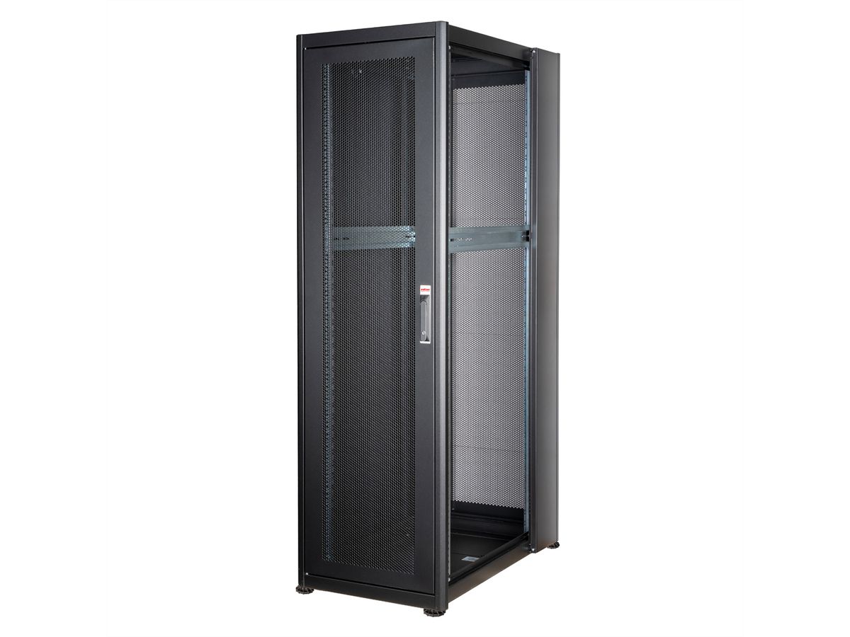 ROLINE 19-inch Server Cabinet Basic 42 U, 600x1000 WxD perforated black