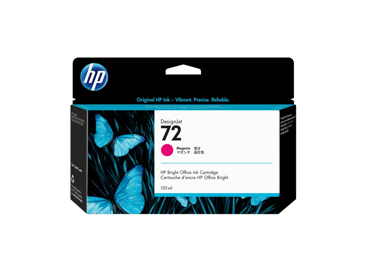 HP 72 magenta inktcartridge, 130 ml