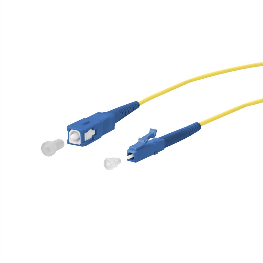 METZ CONNECT OpDAT patch cord, SC-S/LC-S OS2, 5 m