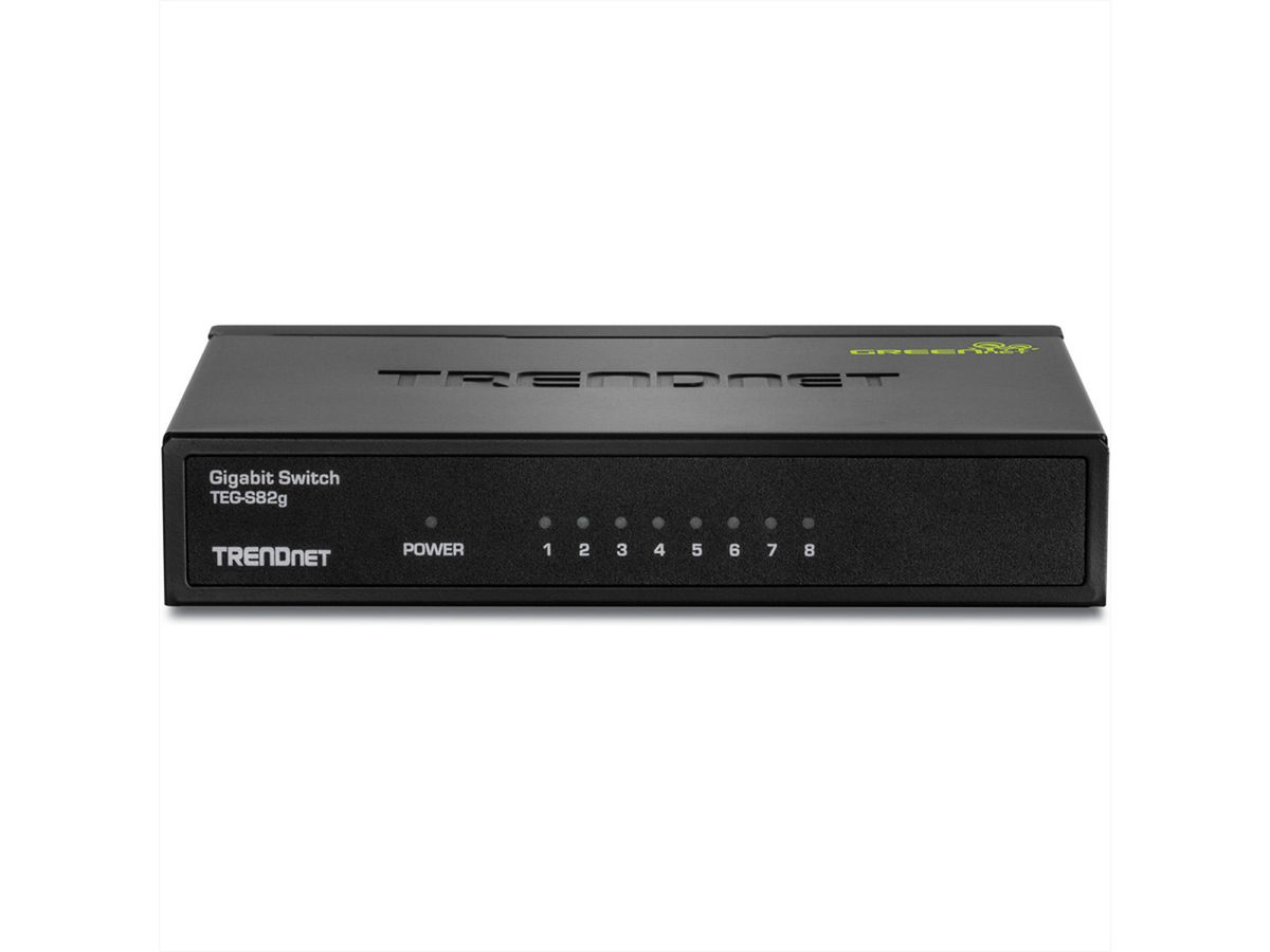 TRENDnet TEG-S82g 8-Poorts Gigabit GREENnet Switch