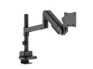 ROLINE LCD-arm voor zware belasting, draagstang, 4 scharnieren, tafelmontage, tot 22/27 kg, zwart