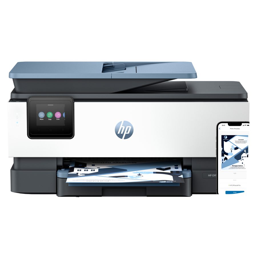 HP OfficeJet Pro 8125e Draadloos All-in-One Kleur Printer, Instant Ink, Dubbelzijdig printen
