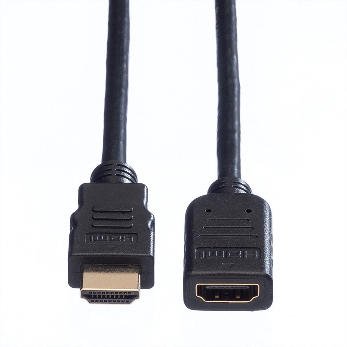 VALUE HDMI High Speed Cable met Ethernet M-F, 2 m