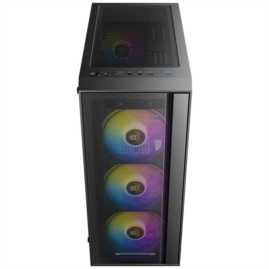 ANTEC AX65 ARGB PC case Midi Tower Gaming ATX, black