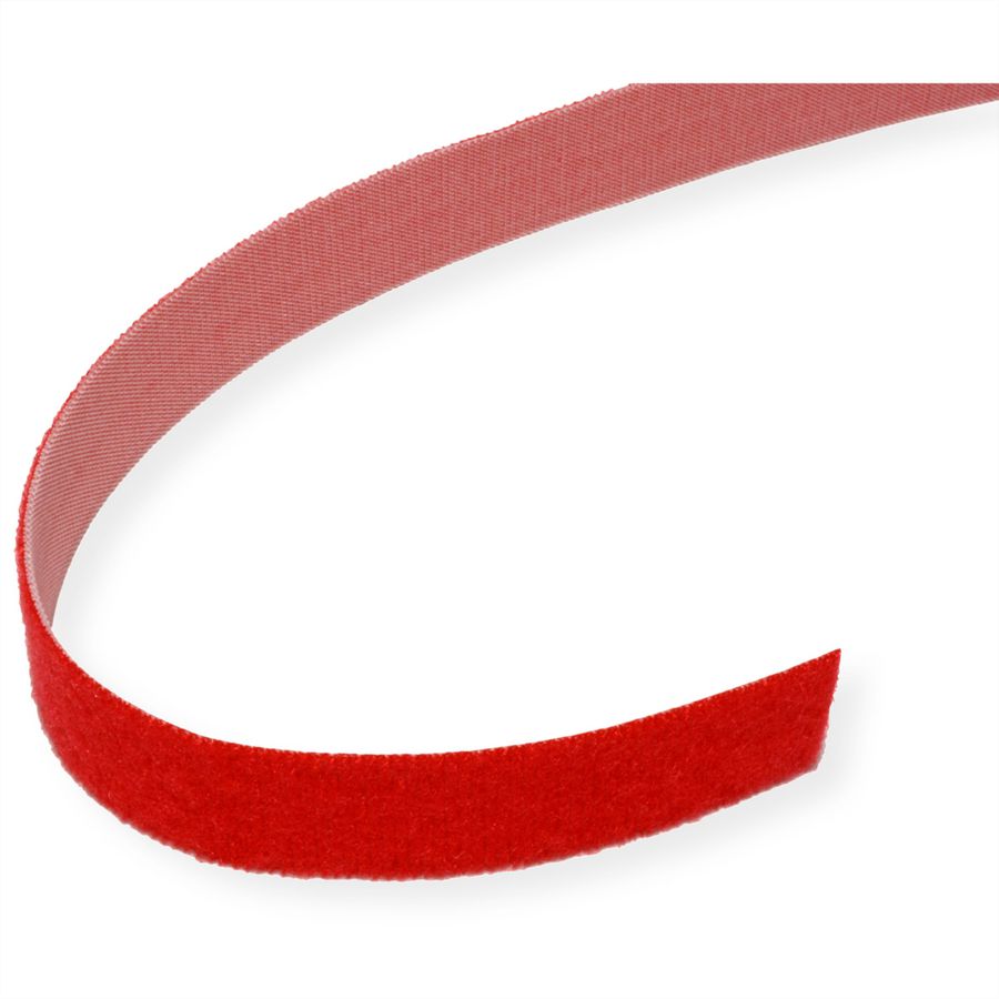 VELCRO® ONE-WRAP® Klittenband ongeperforeerd, 20mm, rood, 5 m