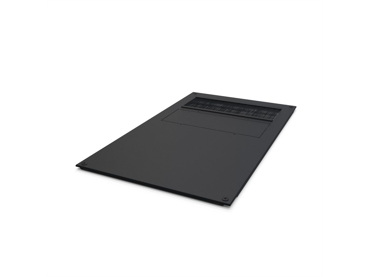SCHROFF Varistar CP vlak bovendeksel met uitsparingen, RAL 7021, 600W, 1000D