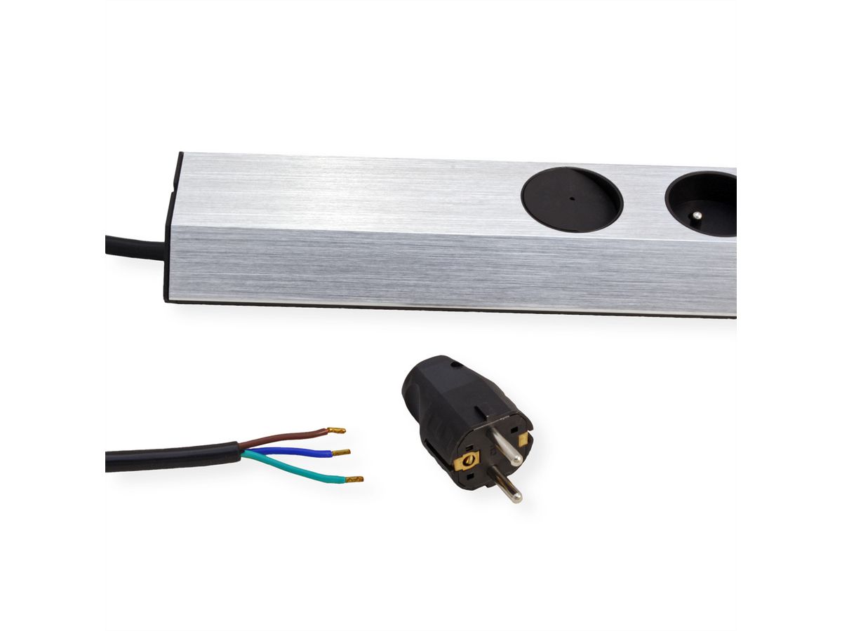 BACHMANN CASIA 4xUTE 1xswitch 2.0m CEE7/7