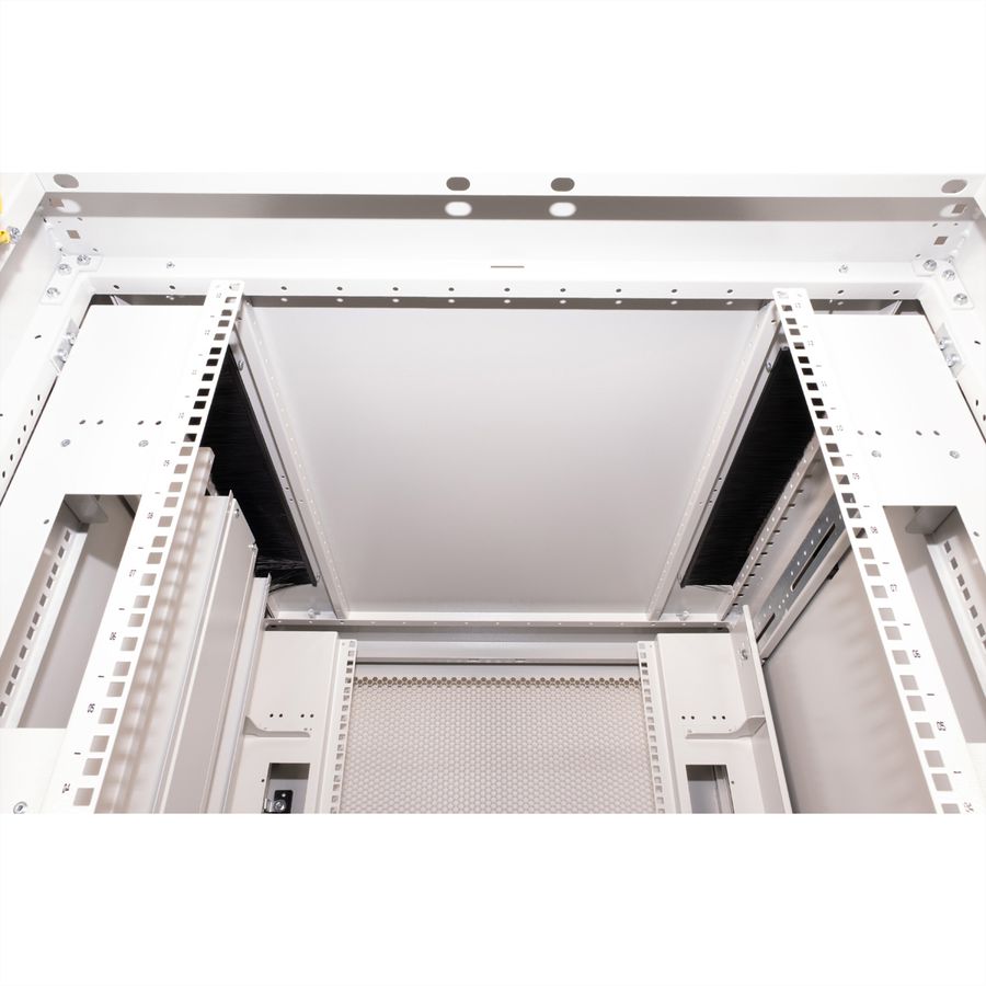 ROLINE colocation-kast 42HE 800x1000 mm, 3 compartimenten, grijs
