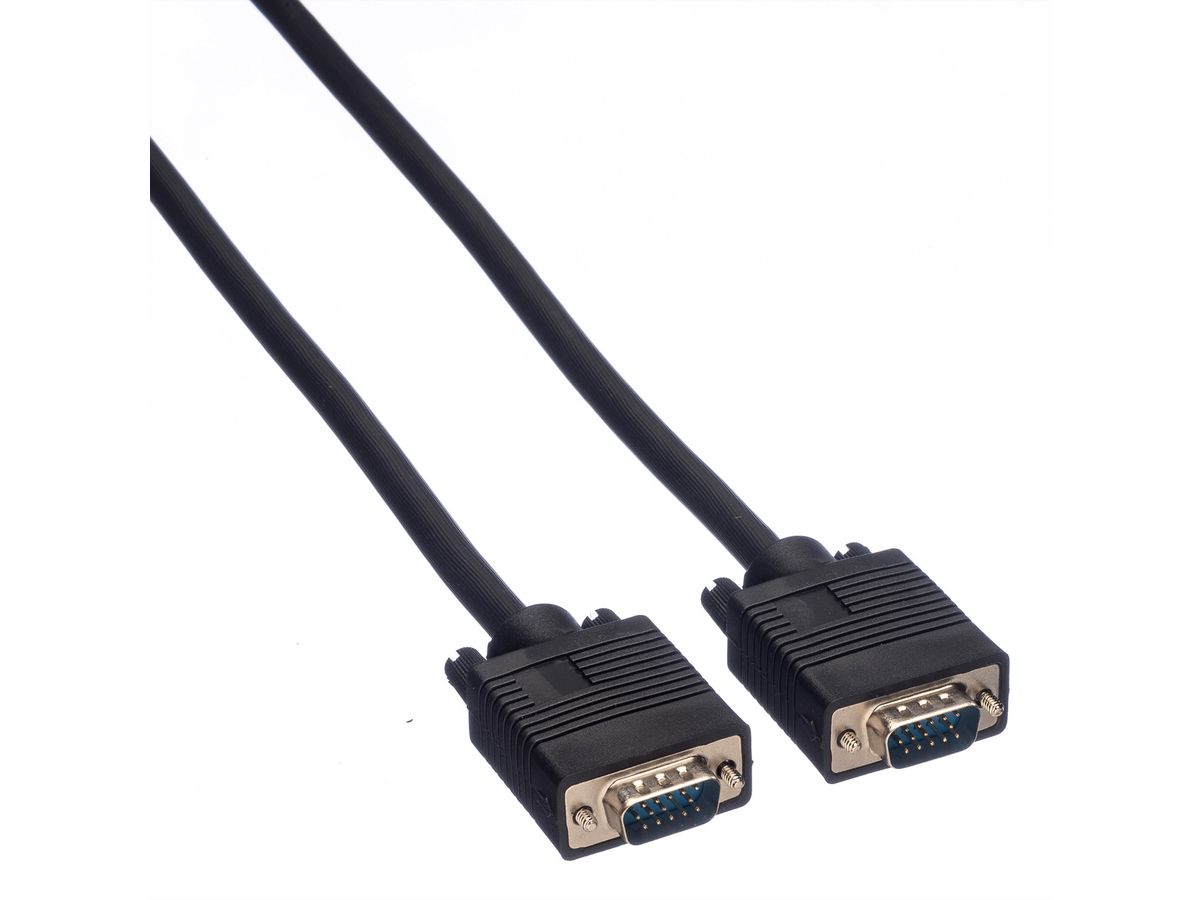 ROLINE SVGA Cable, HD15, M/M, 20 m