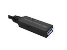 ROLINE USB 3.2 Gen 1 Actieve Repeater Kabel, Type A - C, zwart, 5 m