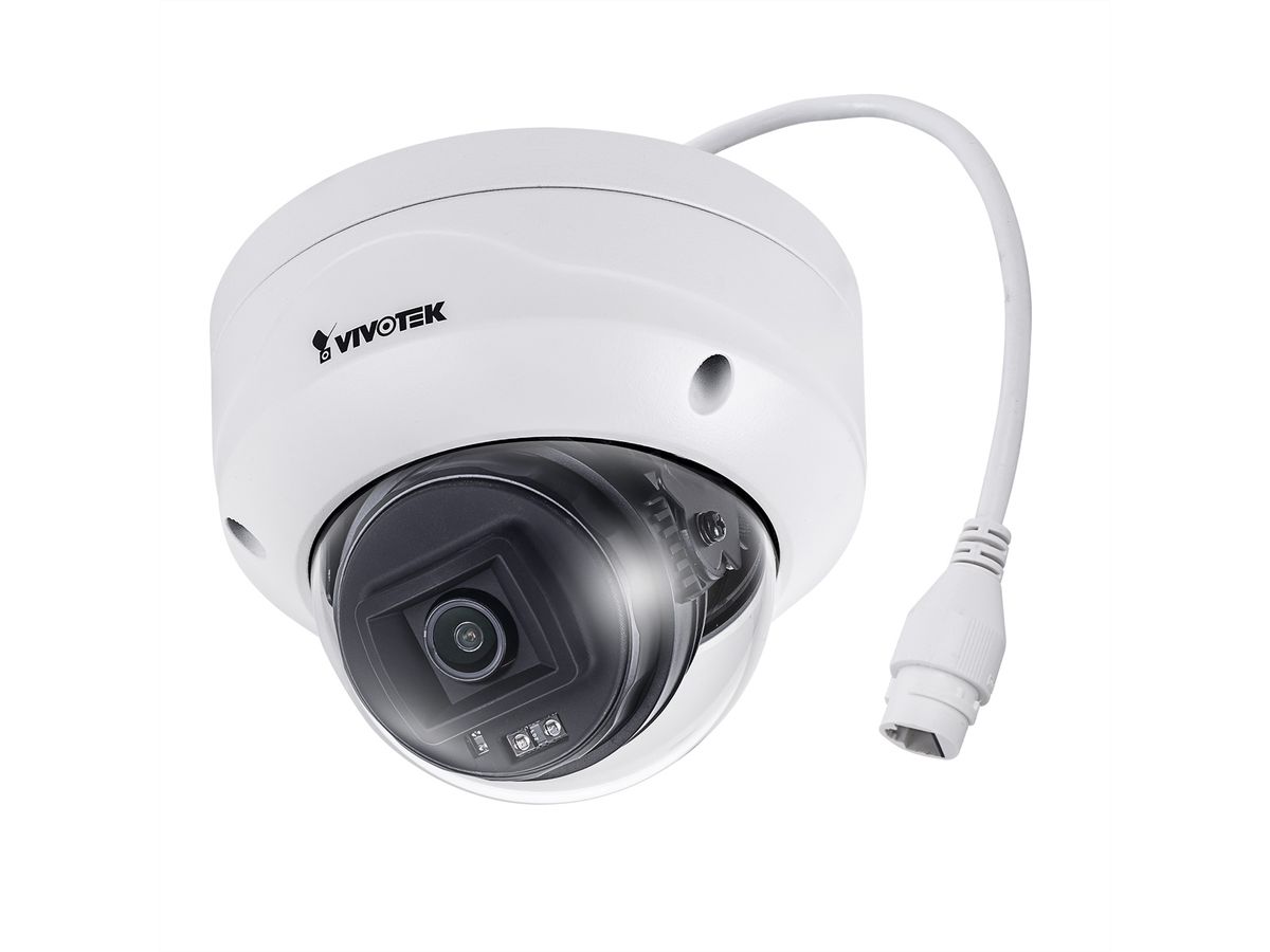 VIVOTEK FD9380-H Fixed Dome IP Camera 5MP, Outdoor, IR, PoE, 3,6mm, IP66, IK10, H.265