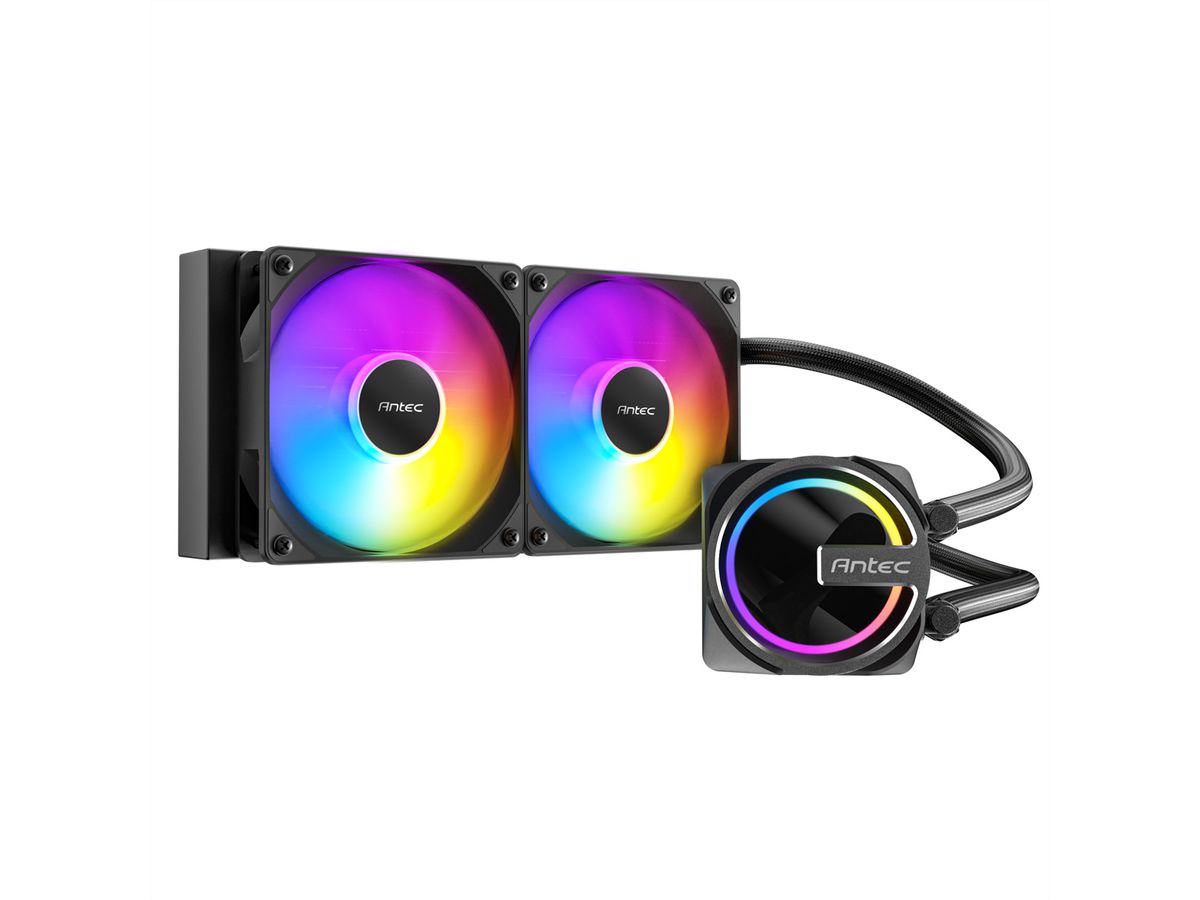 ANTEC Skeleton 240 ARGB processor fan water cooling, black