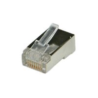 ROLINE modulaire connector, afgeschermd, Cat.5e (klasse D), 10 St.