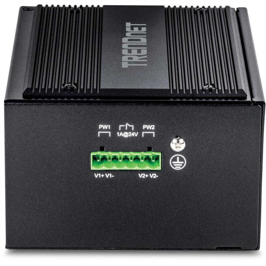 TRENDnet TI-G262 DIN-Rail Switch, 26-poorts industriële gigabit